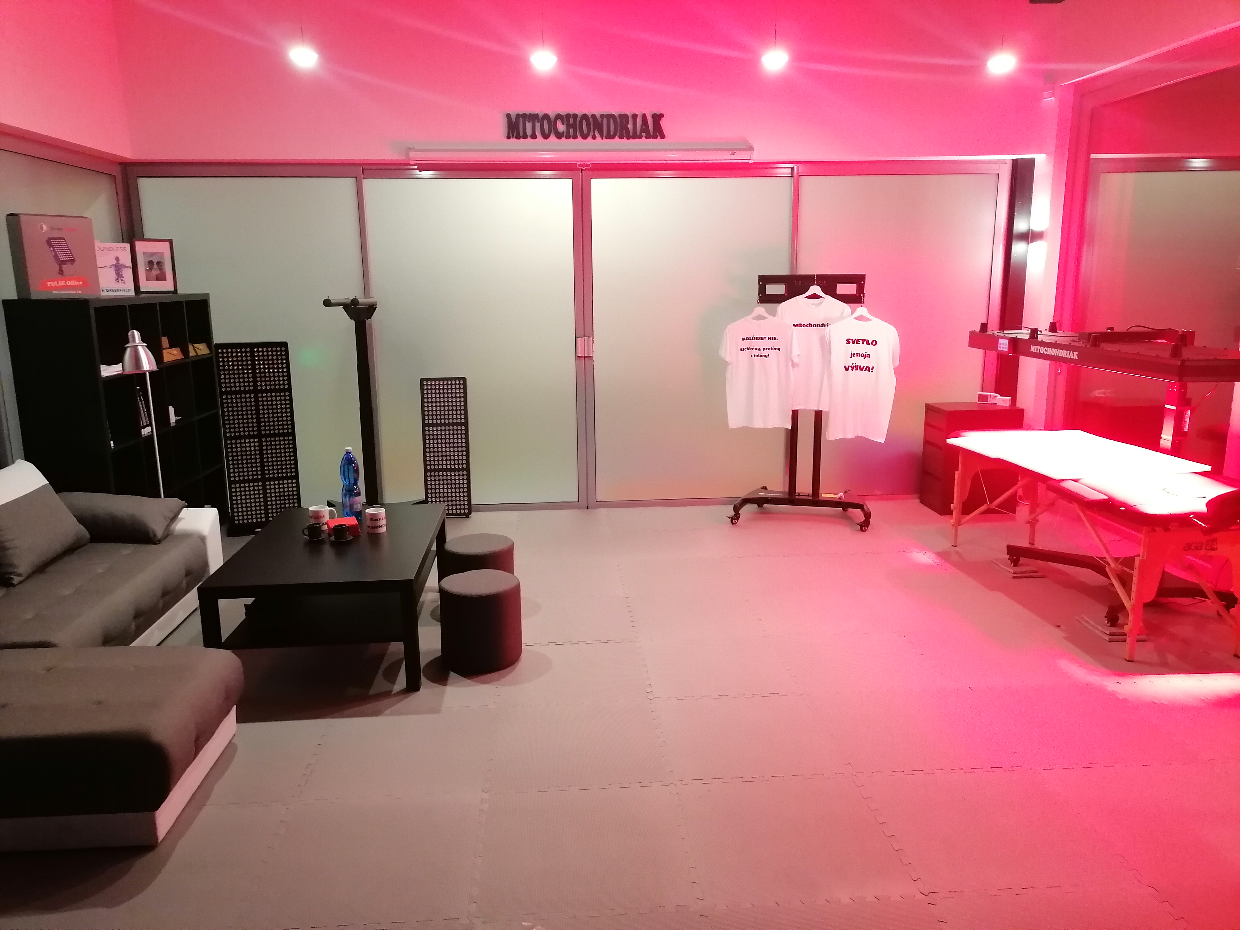 Showroom Mitochondriak EasyLight - mapa vstupu